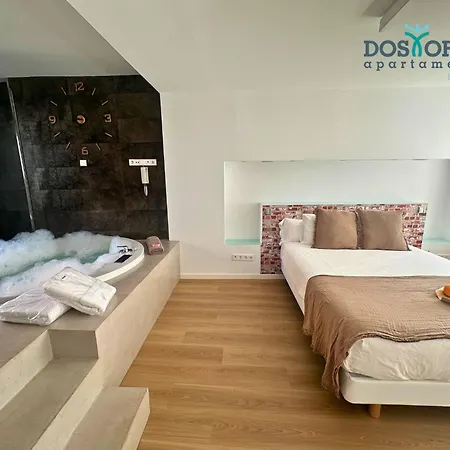 Suite Dos Torres Edoras Con Jacuzzi Privado Y Cine & Parking Gratuito Saragossa