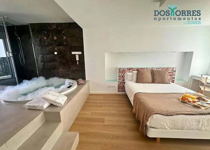 Dos Torres Edoras Con Jacuzzi Privado Y Parking Gratuito En El Centro Saragossa