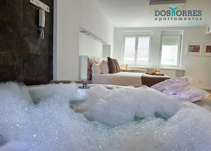 Dos Torres Edoras Con Jacuzzi Privado Y Parking Gratuito En El Centro Apartment *