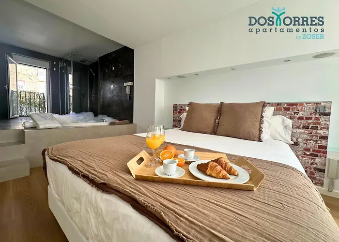 Dos Torres Edoras Con Jacuzzi Privado Y Parking Gratuito En El Centro Apartment Saragossa